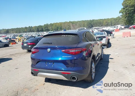 2018 Alfa Romeo Stelvio Ti Awd z USA, uszkodzony, nr VIN ZASFAKBN2J7B60456